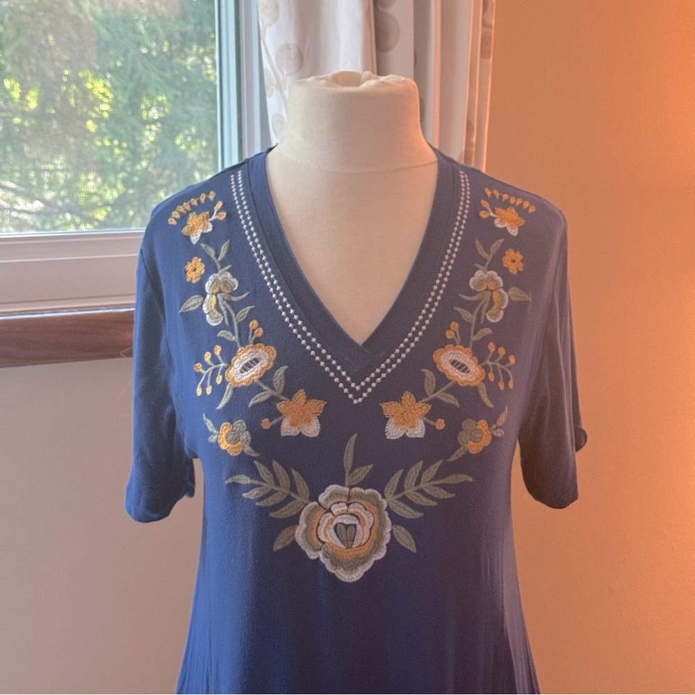 Boho cotton dress